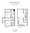 Two bedroom floor plan
